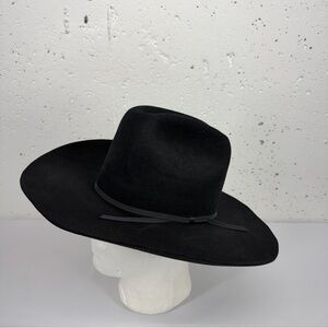 Miller Stockman Master Hatters of Texas Size 7 Black 4X Beaver Felt Cowboy Hat